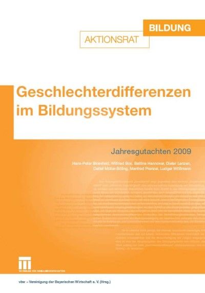 Geschlechterdifferenzen im Bildungssystem (2009)