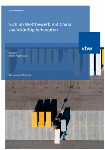 Sich im Wettbewerb mit China auch künftig behaupten