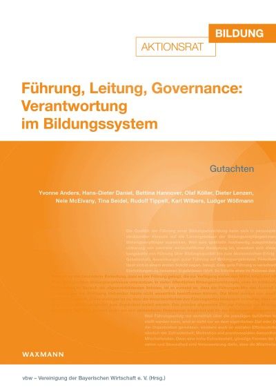Führung, Leitung Governance: Verantwortung im Bildungssystem (2021)