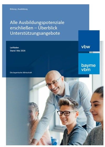 Alle Ausbildungspotenziale erschließen – Unterstützungsangebote im Überblick