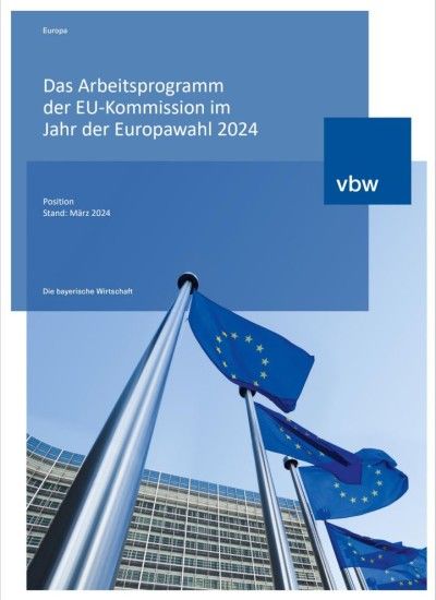 Arbeitsprogramm der EU-Kommission im Jahr der Europawahl 2024
