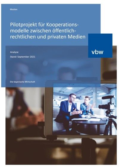 Pilotprojekt für Kooperationsmodelle zwischen öffentlich-rechtlichen und privaten Medien Pilotprojekt für Kooperationsmodelle zwischen öffentlich-rechtlichen und privaten Medien