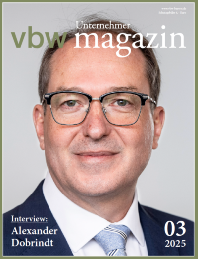 vbw Unternehmermagazin Heft 03/2025