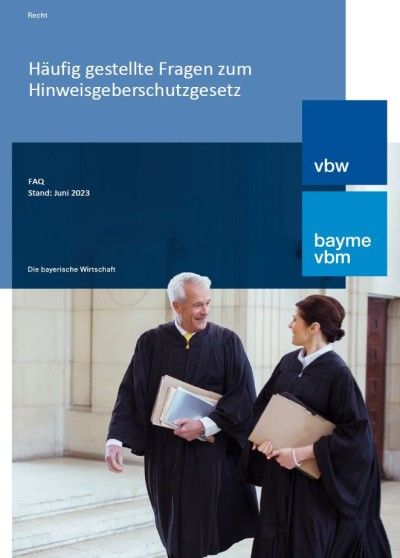 Häufig gestellte Fragen zum Hinweisgeberschutzgesetz