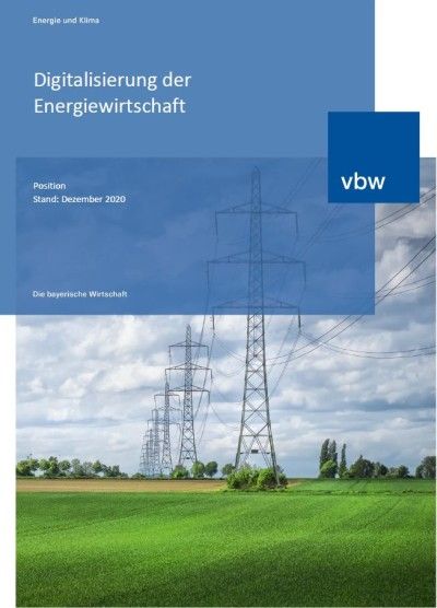 Digitalisierung der Energiewirtschaft Digitalisierung der Energiewirtschaft