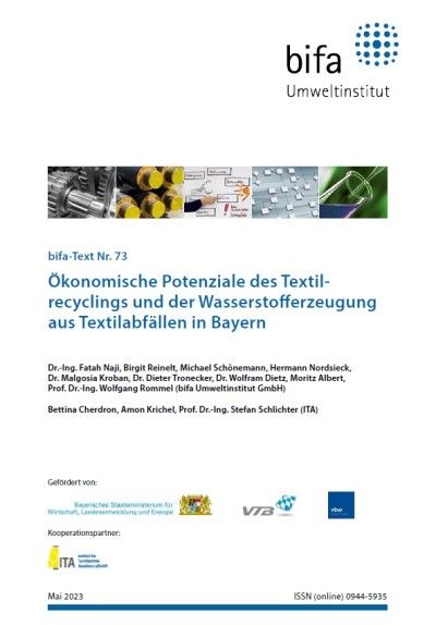 Studie zu wirtschaftlichen Potenzialen des Textilrecyclings in Bayern