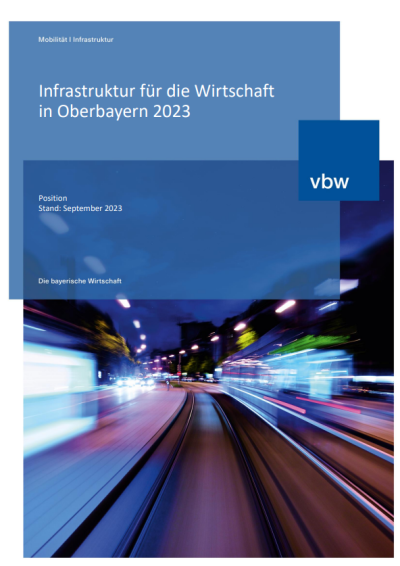 Infrastruktur für die Wirtschaft in Oberbayern 2023