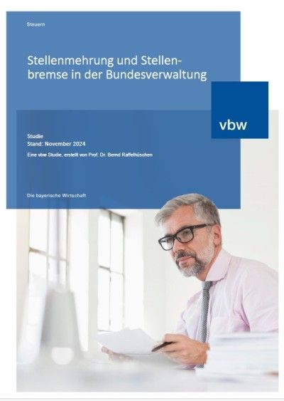 Stellenmehrung und Stellenbremse in der Bundesverwaltung