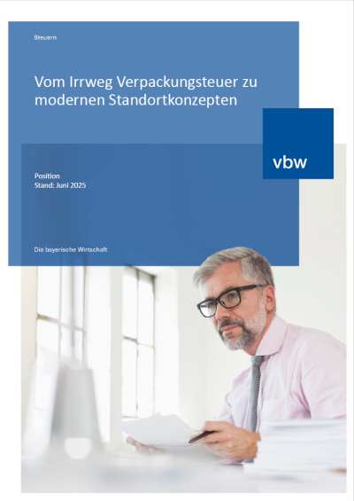 Vom Irrweg Verpackungsteuer zu modernen Standortkonzepten