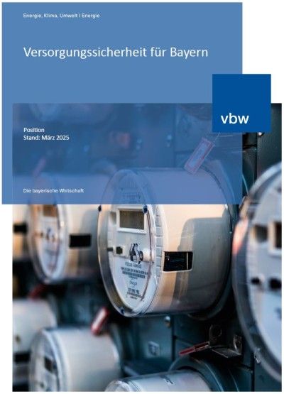 Versorgungssicherheit für Bayern Versorgungssicherheit für Bayern