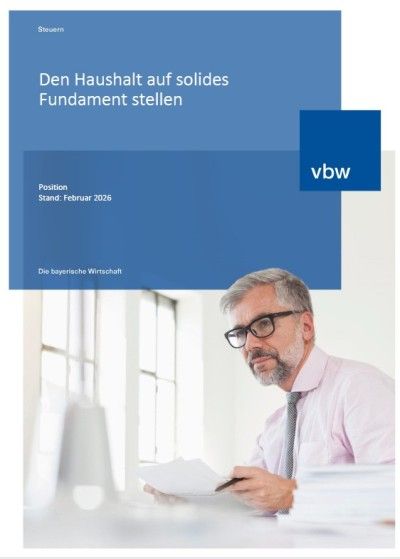Den Haushalt auf solides Fundament stellen