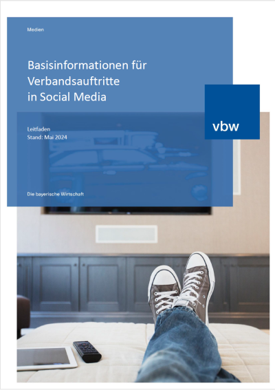 Basisinformationen für Verbandsauftritte in Social Media Basisinformationen für Verbandsauftritte in Social Media
