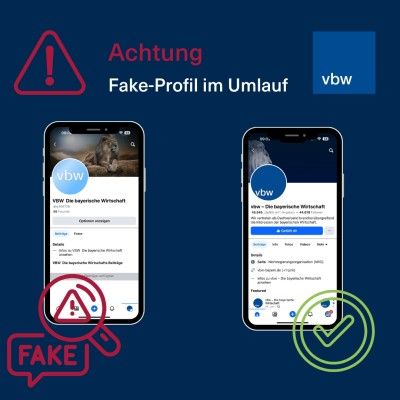 Warnung Fake Profil